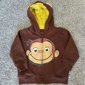 Toddler zip up sweatshirt